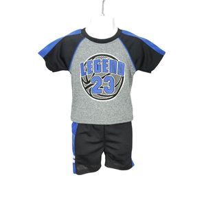 MAD GAME Legend 23 gray blue black 2 piece boy outfit‎